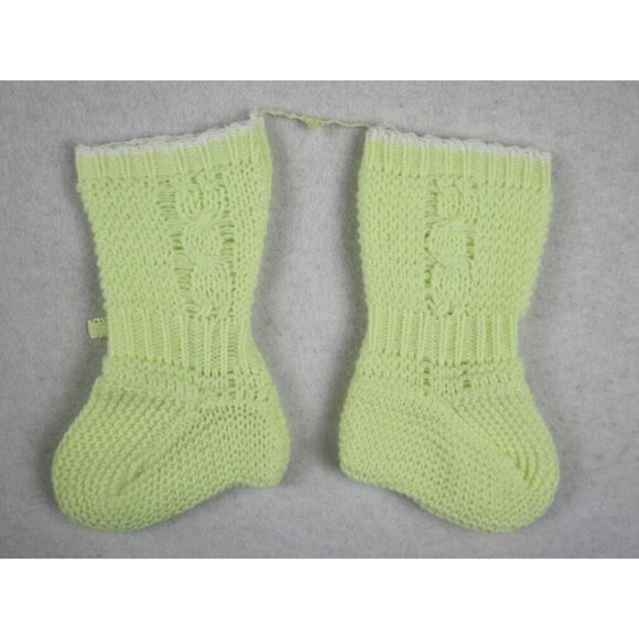 INFANT GIRLS YELLOW CARDIGAN SWEATER  BONNET SOCKS SET - CRADLEKNIT - Picture 9 of 9